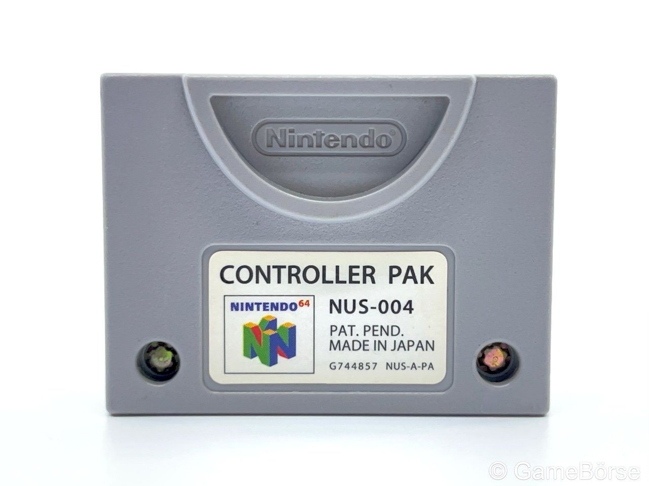 Nintendo Giochi: N64 Controller Pak Memorycard Original – Usato da Stettfurt venduto da GameBoerse