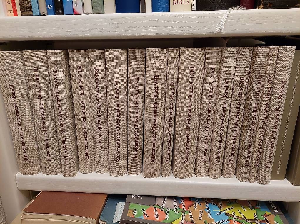Bücher: Rätoromanische Chrestomathie – Gebraucht aus Scuol von Jacobus2