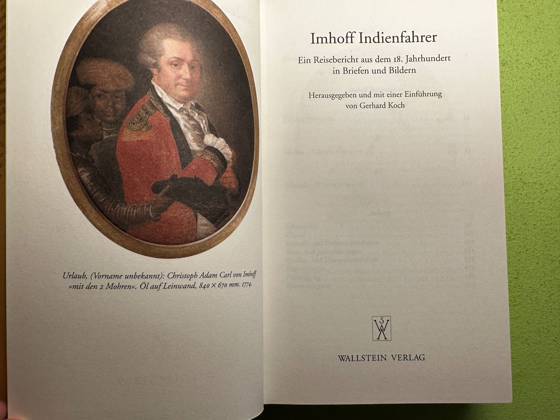 Bücher: Gerhard Koch: Imhoff Indienfahrer. Ein Reisebericht – Gebraucht aus Zürich von allp 2
