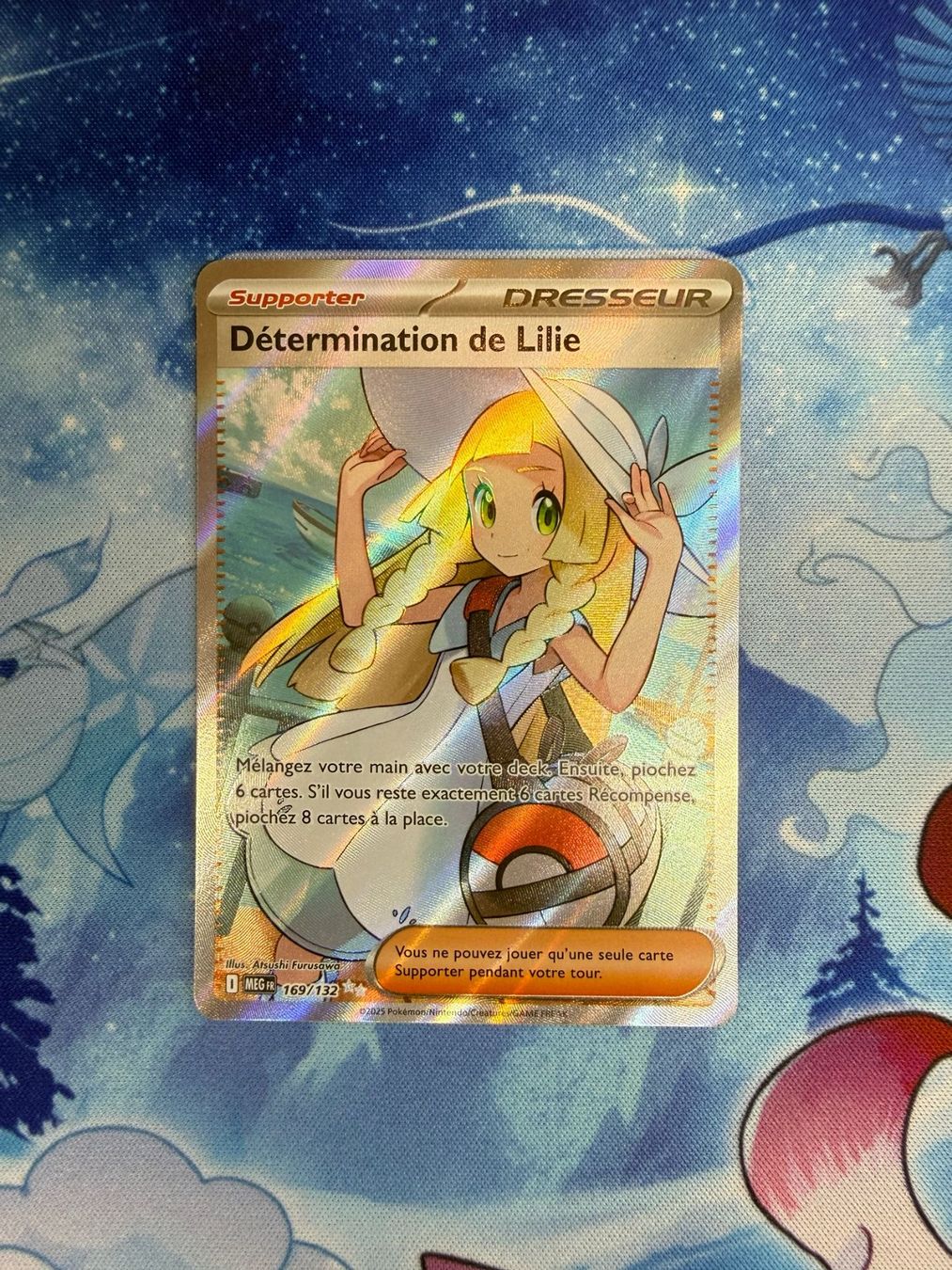 Pokémon Carte collezionabili: Détermination de Lilie FA - MEG 169 FR – Nuovo (secondo la descrizione) da Courgenay venduto da ScamBoxOff