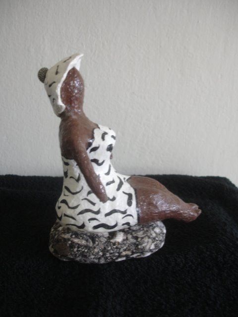 Sculture & Statue: Papiermache Skulptur Nr. 3 – Nuovo (secondo la descrizione) da Beatenberg venduto da nonnkari 6