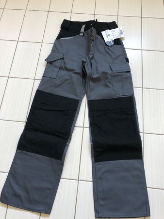 Work Zone Arbeitshose Grau/Schwarz Gr. 36 Neu