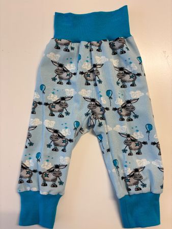 Pumphose Mitwachshose Esel Gr. 62/68 Neu