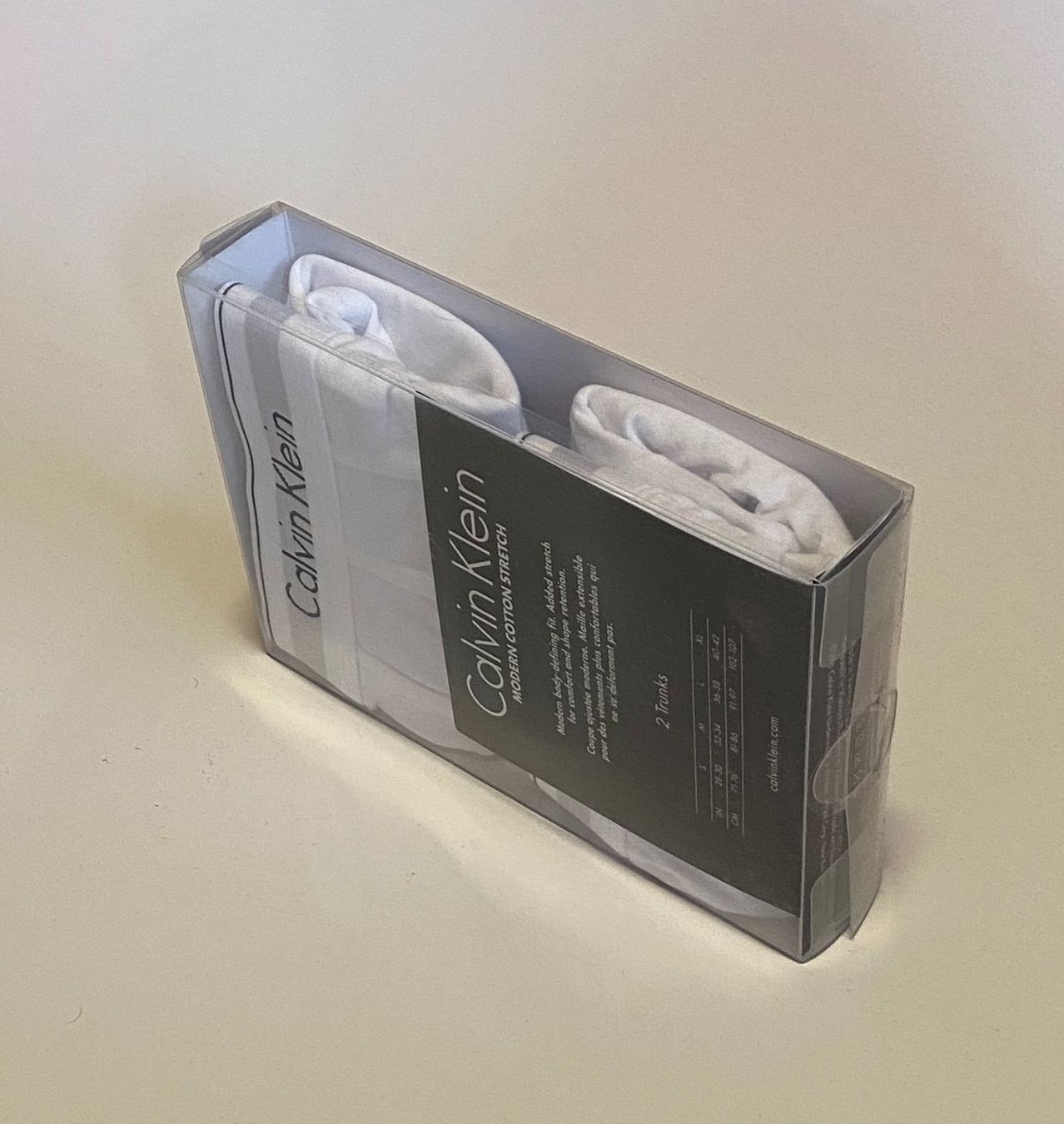 Biancheria intima: Original Calvin Klein Unterwäsche 2 Trunks Gr. S – Nuovo e nell'imballaggio originale da luzern venduto da ARNI. 2