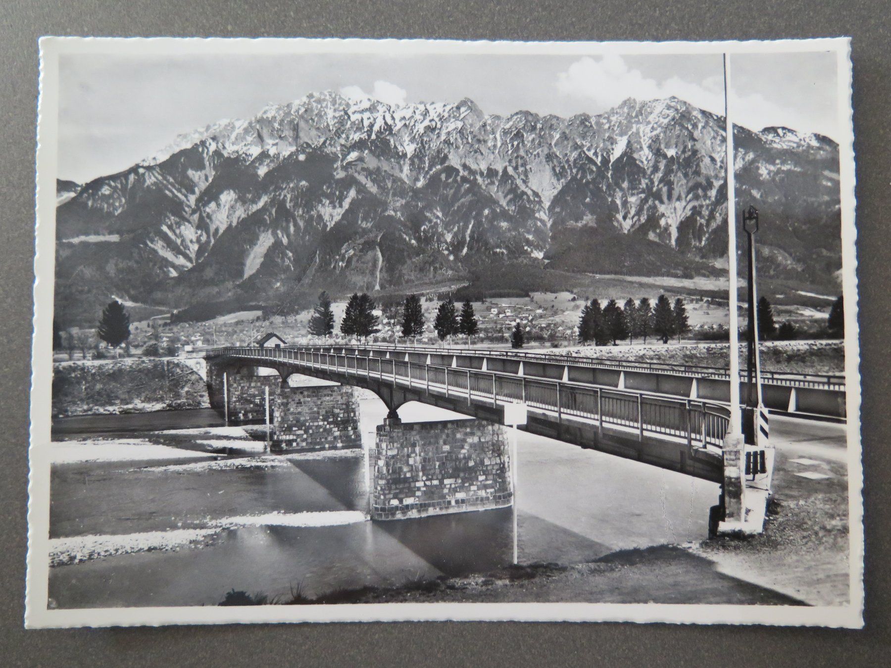 Ansichtskarten: BUCHS - RHEINBRÜCKE (DREISCHWESTERN) – Gebraucht aus Wittenbach von lipasal