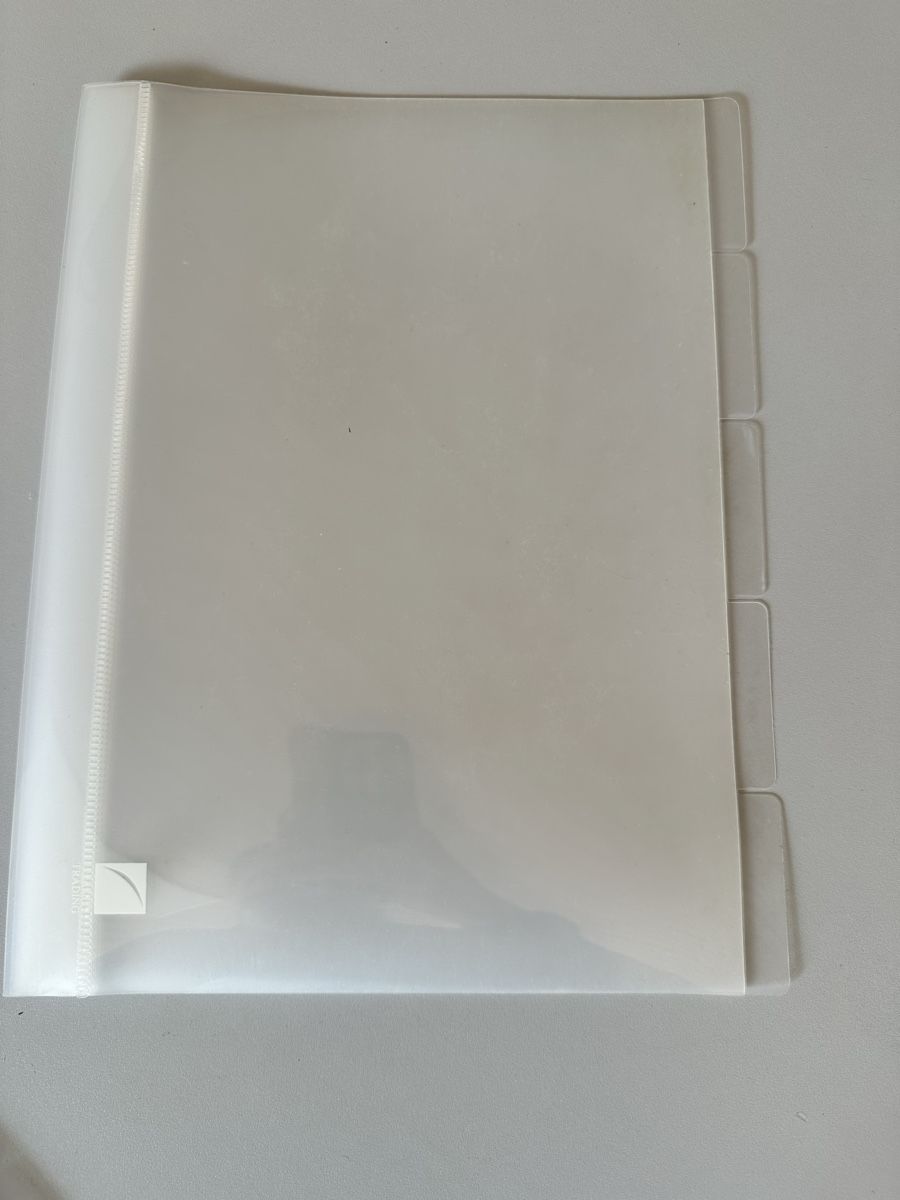 Ordner: 11x Einlagemappe mit Register weiss/transparent – Neu (gemäss Beschreibung) aus Wangen SZ von Jaay_Sky 1