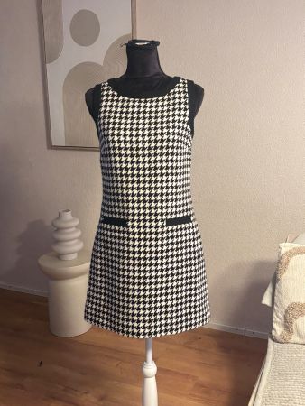 Hallhuber Dress Karo Wolle