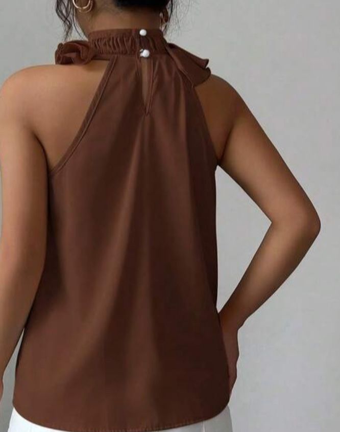 Blusen: Balvessa Damen Top Bluse braun Grösse S – Neu (gemäss Beschreibung) aus Bühler von Princess2016 1