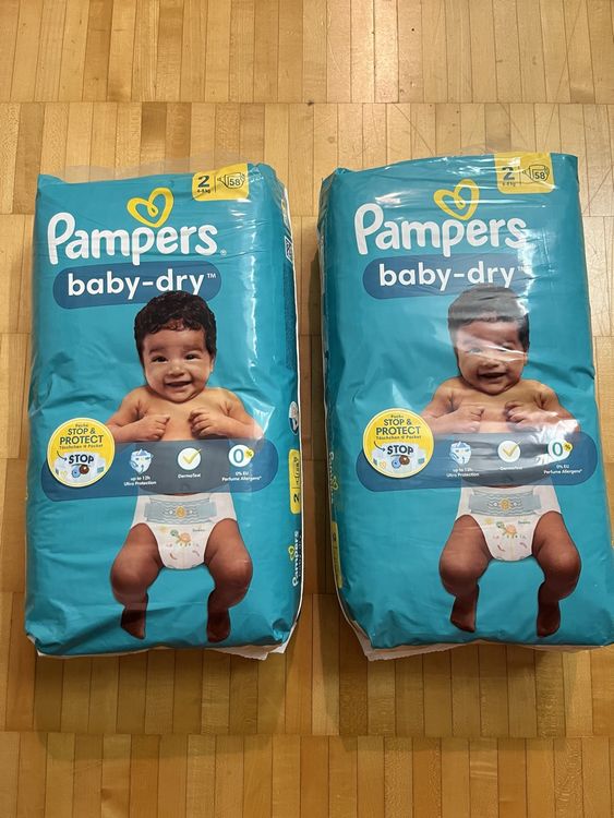 Pampers Grösse 2 (2x 58 Stück) Kaufen auf Ricardo