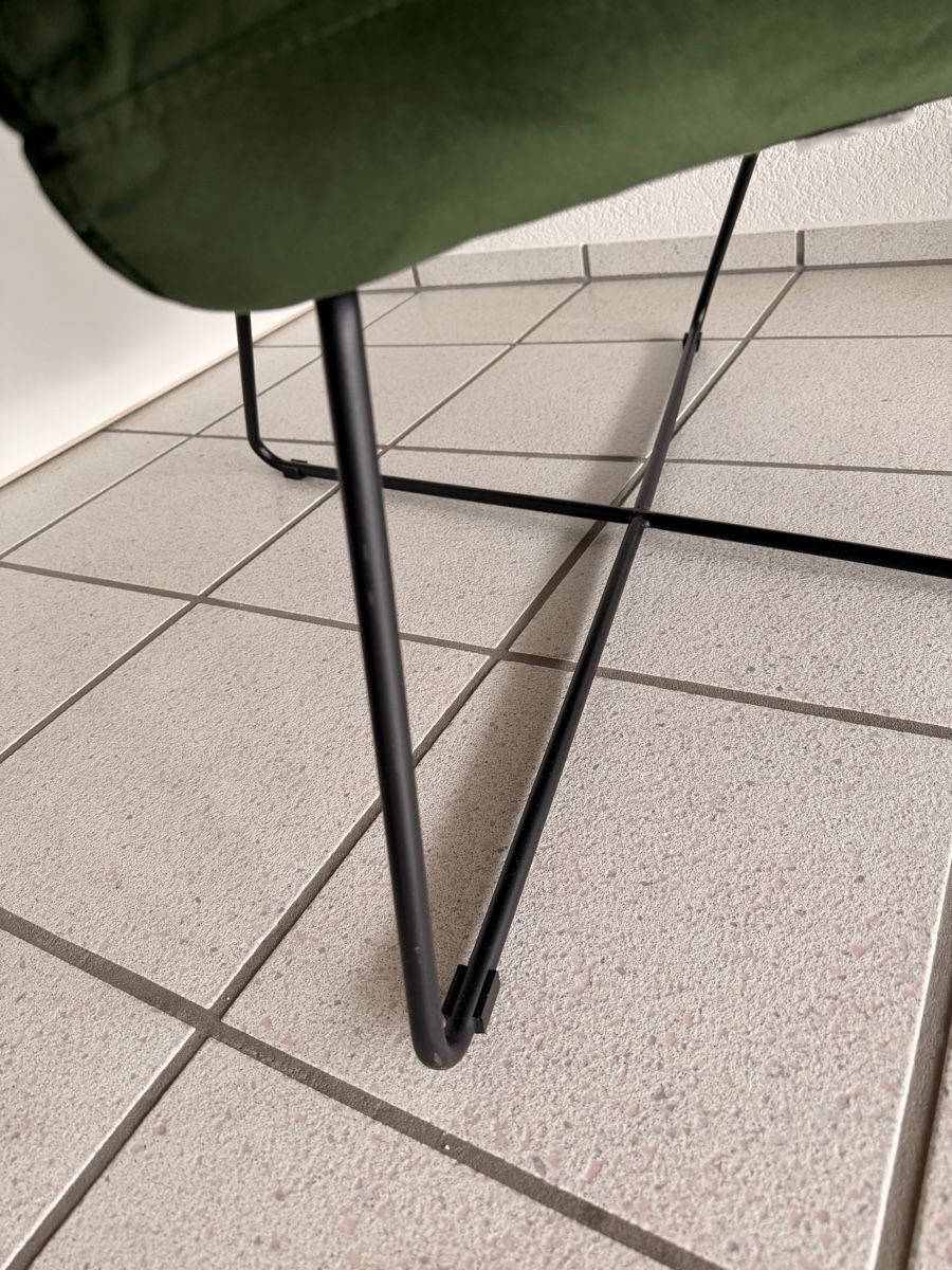 Livique Poltrone: Sessel Samt Dunkelgrün mit Metallfuss – Usato da Wetzikon ZH venduto da muchmael.s 3