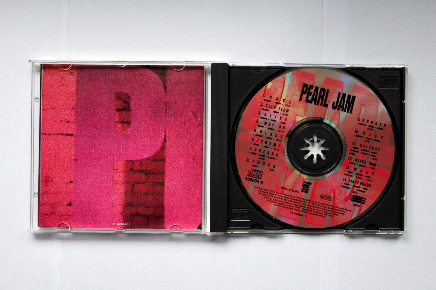 CD: Pearl Jam ten – Usato da Zürich venduto da Kneb 2
