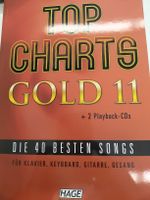 Top Charts Gold 11 Liederbuch + 2 CDs Playback