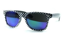 Wayfarer Sonnenbrille CHECKER revo SBU1115-BWGN