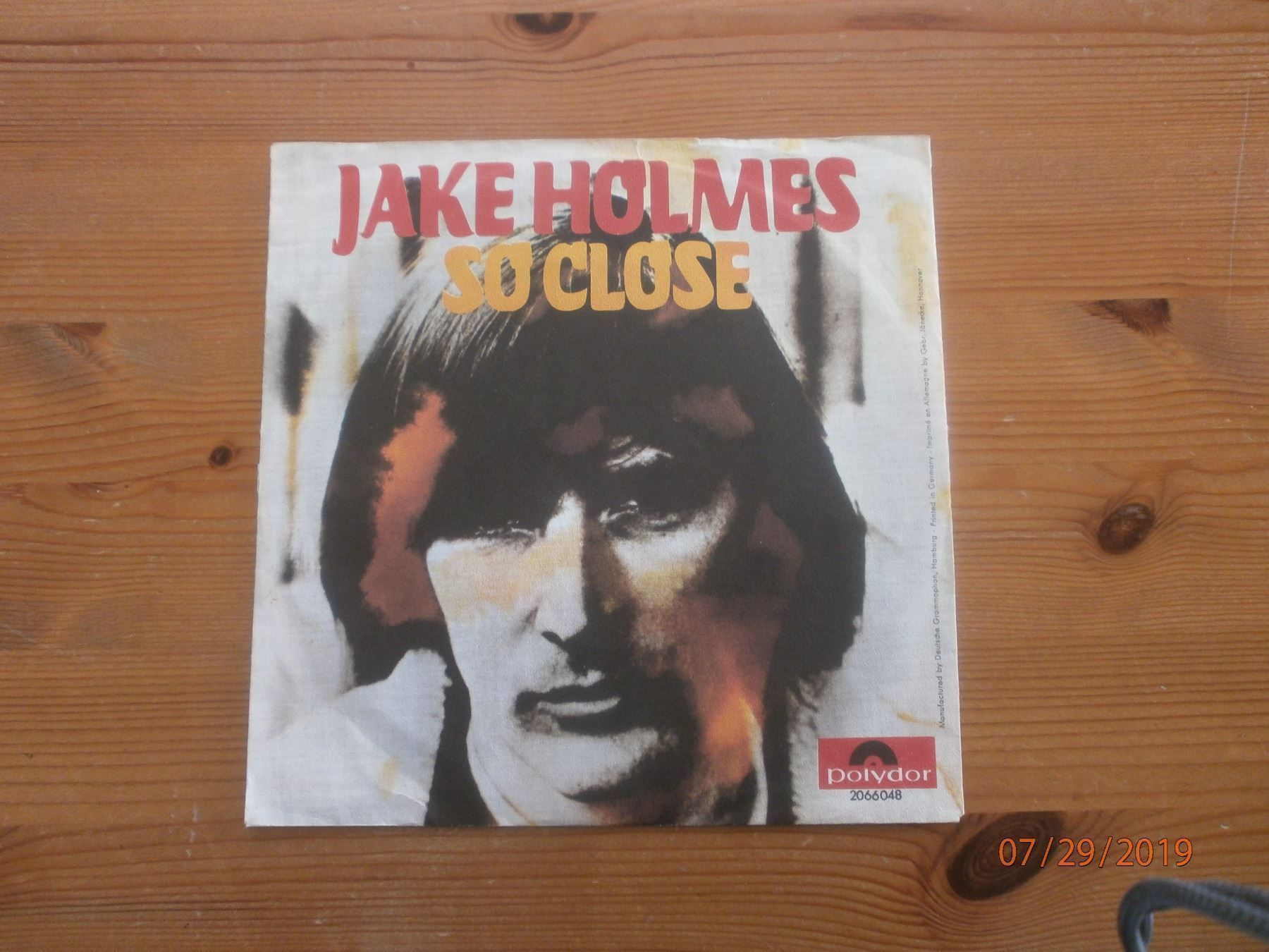 Libri: Jake Holmes "So Close" 1970 – Usato da Sempach venduto da Allmusic