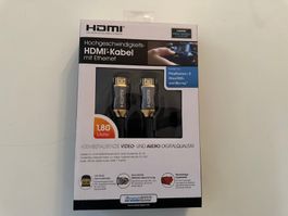 HDMI-Kabel 1.8m mit Ethernet (OVP)