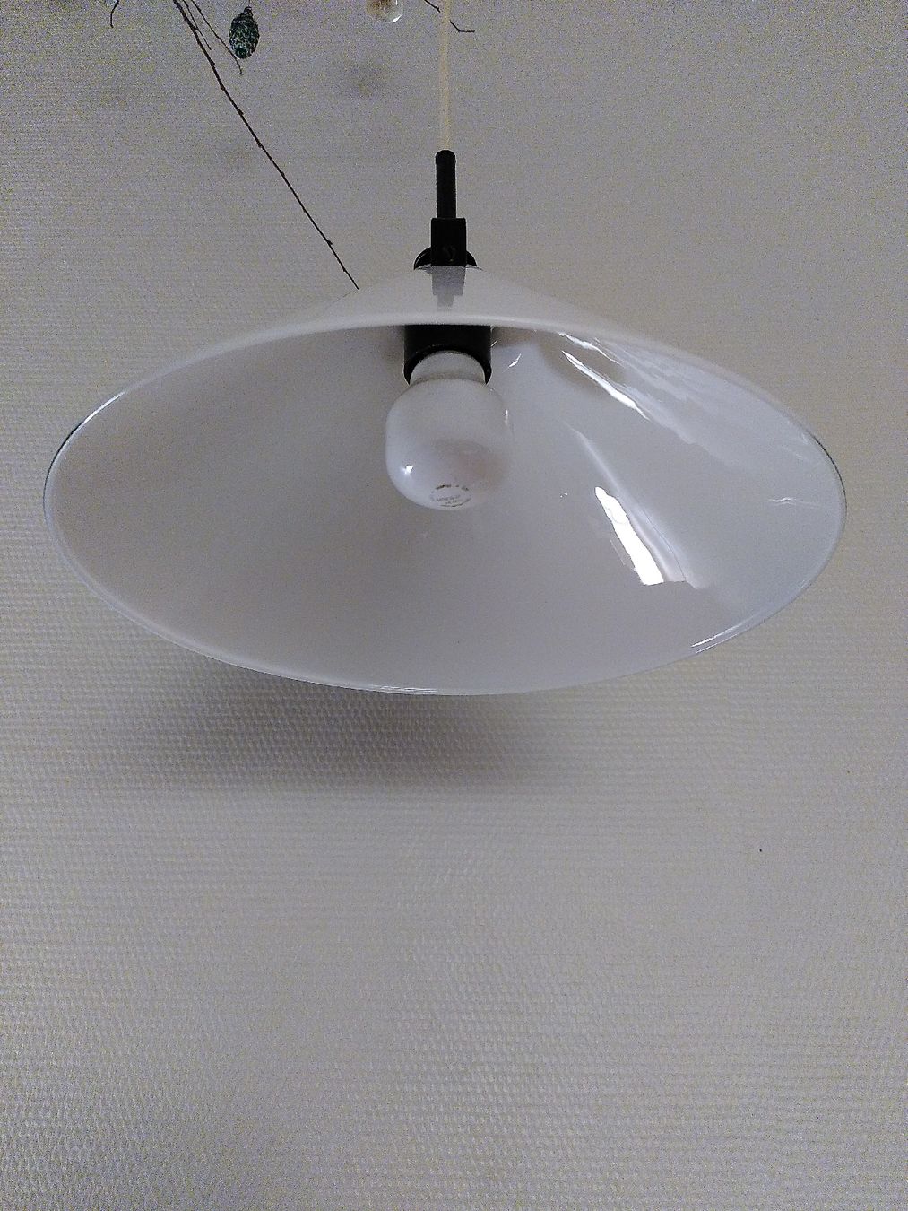 Paralumi: Lampenschirm, Glas weiss, opal – Usato da Basel venduto da kas_8r2y 4