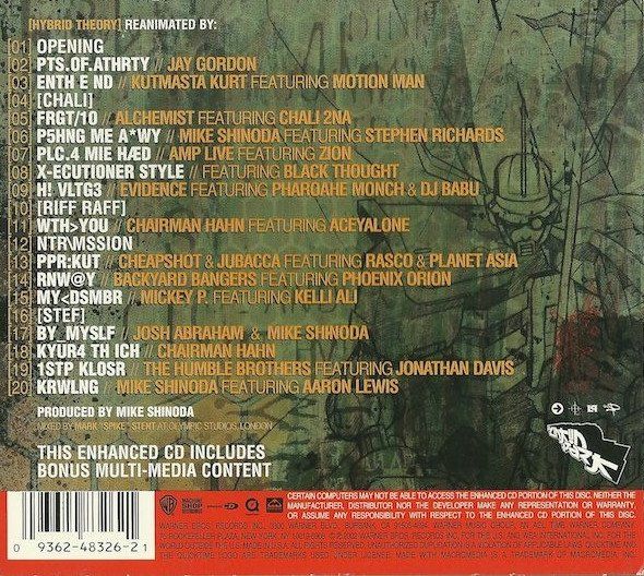 CD Linkin Park - Reanimation (2002, US) (Gebraucht) in Möriken AG für ...