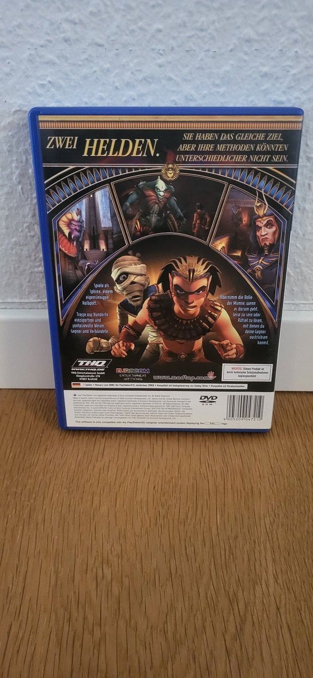 Sony Spiele: PS2 - Sphinx und die verfluchte Mumie – Gebraucht aus Münsingen von Heroism2010 1