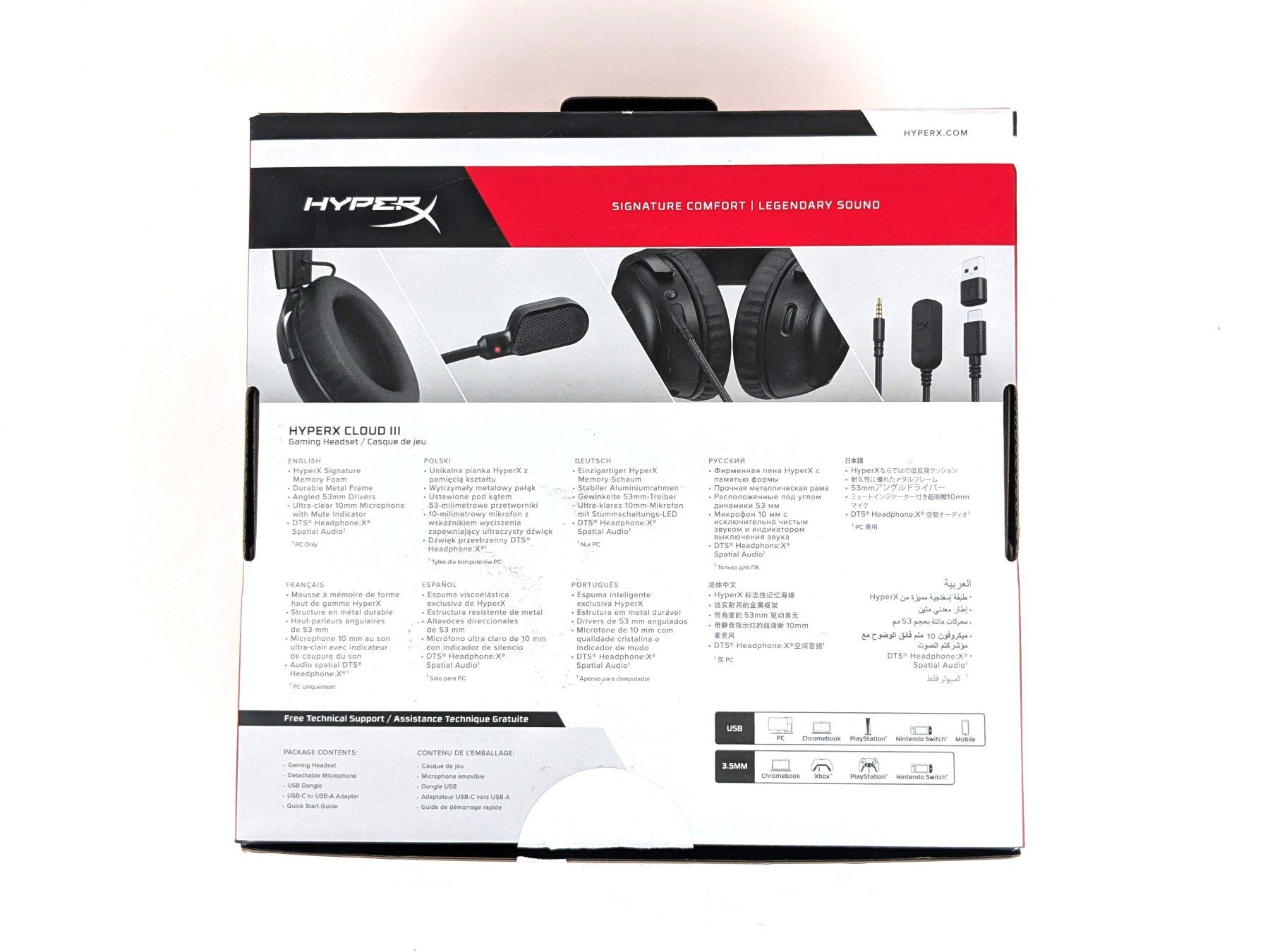 Hyperx Cuffie: HYPERX Cloud III Gaming Headset – Nuovo (secondo la descrizione) da Dintikon venduto da Restwert_Dintikon 8