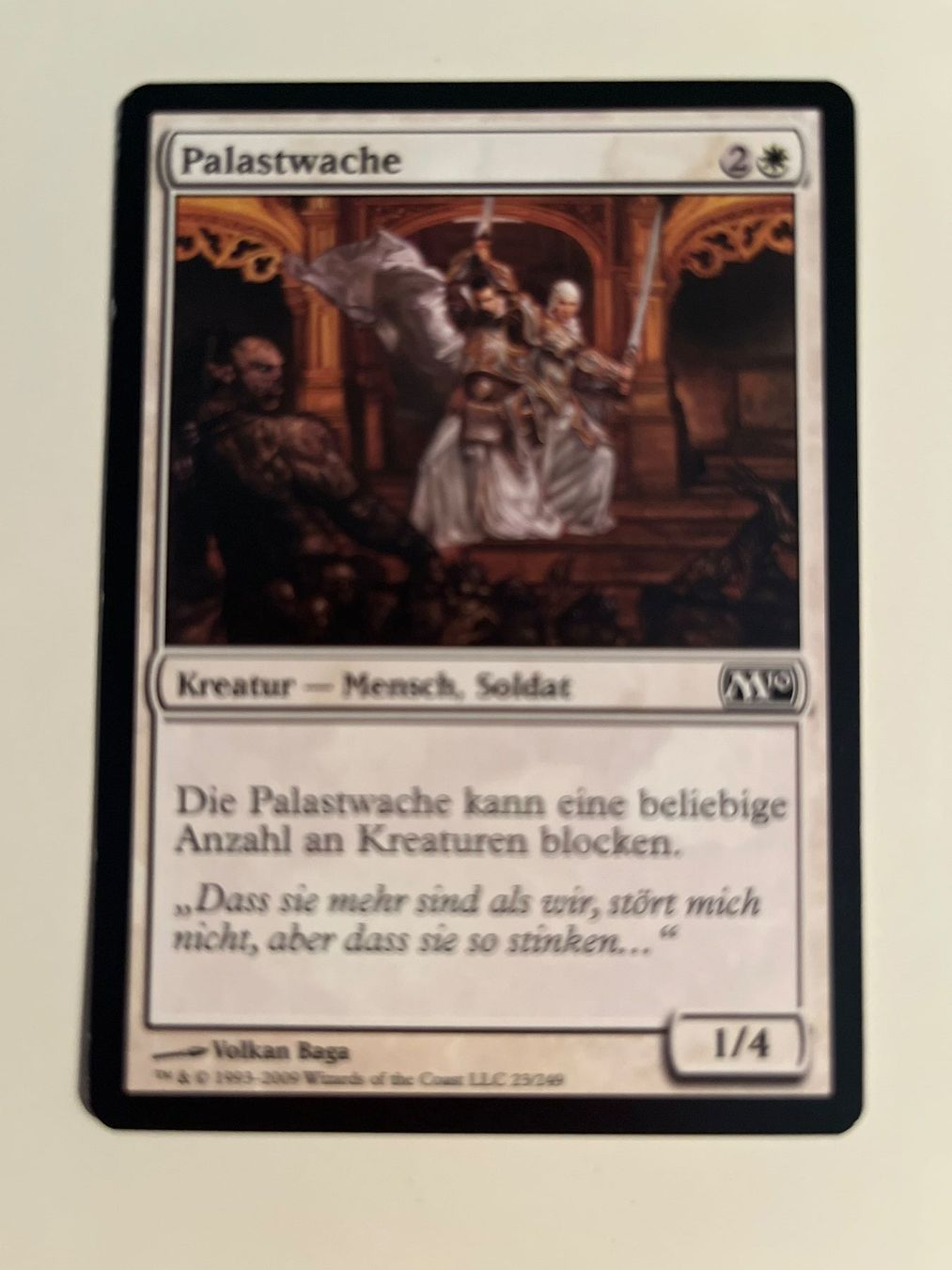 Magic The Gathering Carte collezionabili: 1 x Palastwache - Magic: The Gathering - MtG – Usato da Kriens venduto da Shadi1980