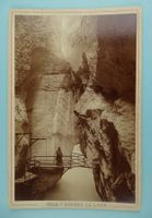 AARESCHLUCHT, ALBUMINFOTO CABINET-FORMAT