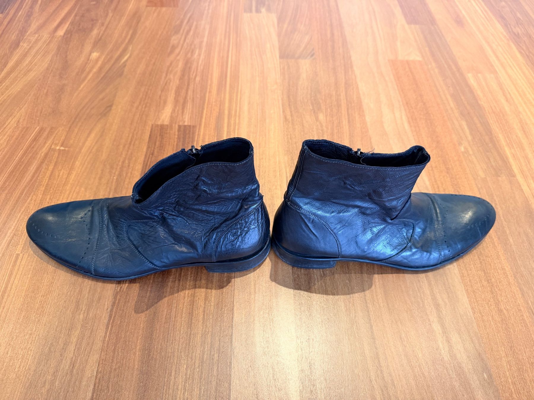 Scarpe da uomo: Stiefeletten Leder schwarz "Passo per Passo" – Usato da Stans venduto da Zappa93 1