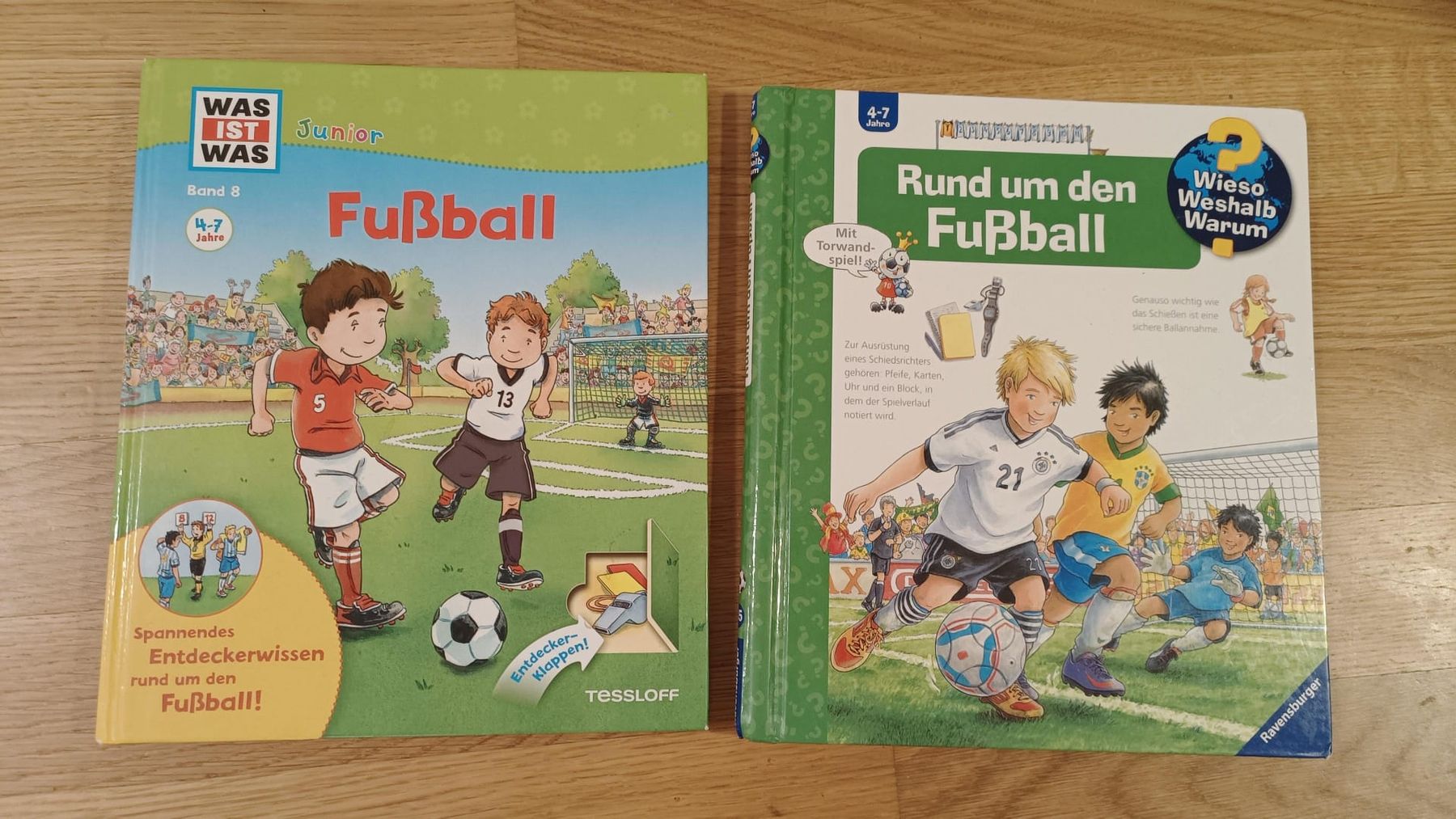Libri: 2er Set Kinder Fussball Bücher – Usato da Muri AG venduto da Mupuputs