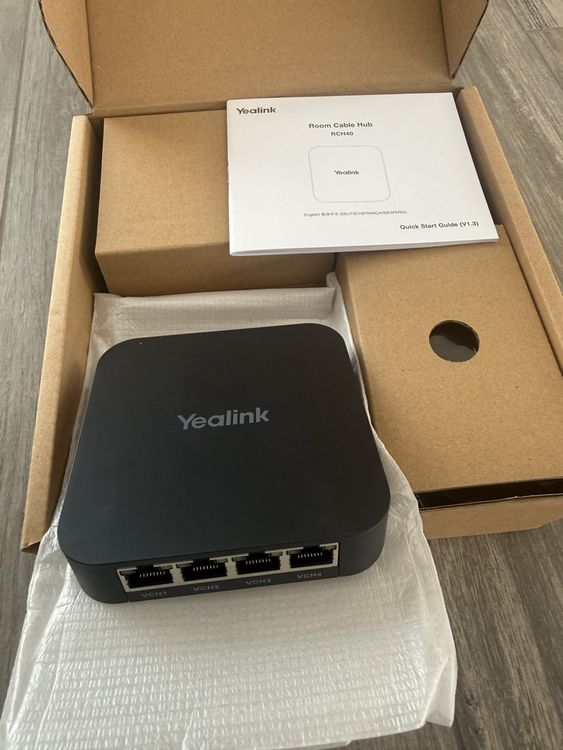 Yealink Room Cable Hub RCH40 - Neu & Originalverpackt (Neu und ...