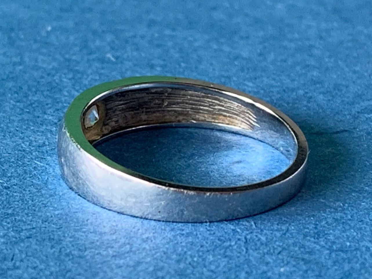 Anelli: Silberring mit Goldkreuz (55) – Usato da Laufen venduto da Bellebellezza 6