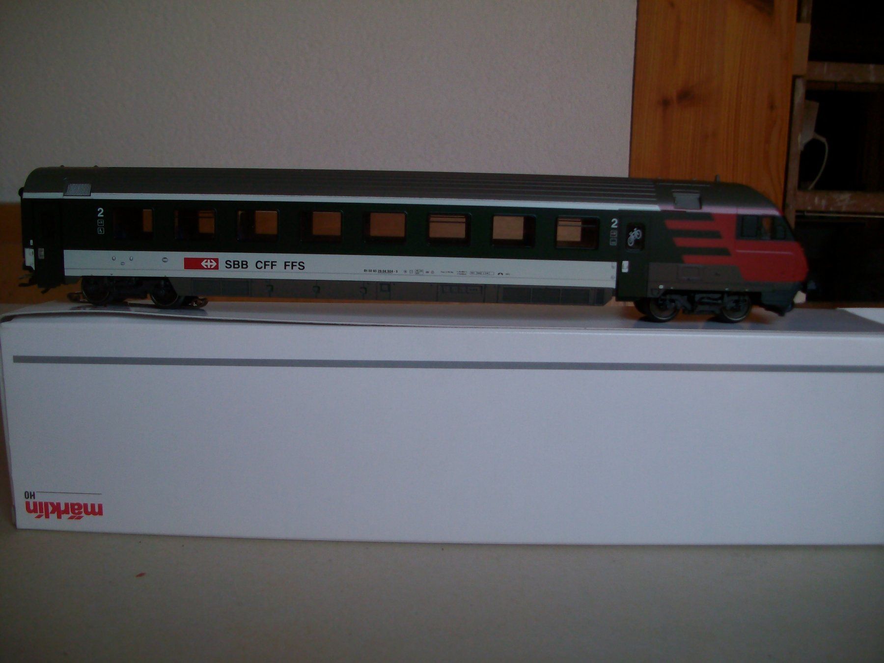 Märklin Modellini di ferrovie: Bt SBB alte EW IV Lackierung – Usato da Basel venduto da Strohwitwer