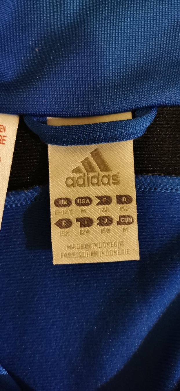 Adidas Completi: Trainingsanzug Adidas blau-schwarz 152 – Nuovo (secondo la descrizione) da Port venduto da Doppelmond 2