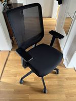 Bürostuhl T!O TREND OFFICE Netzrücken Armlehnen schwarz