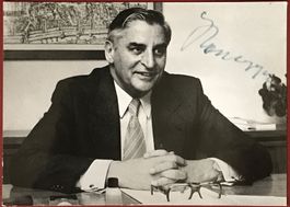 Fritz Honegger 1917-99 Autogramm 10x15cm Bundesrat