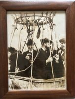 Grosse Alte Photo - Ballonflug, um 1900 - Atelier W. Conz