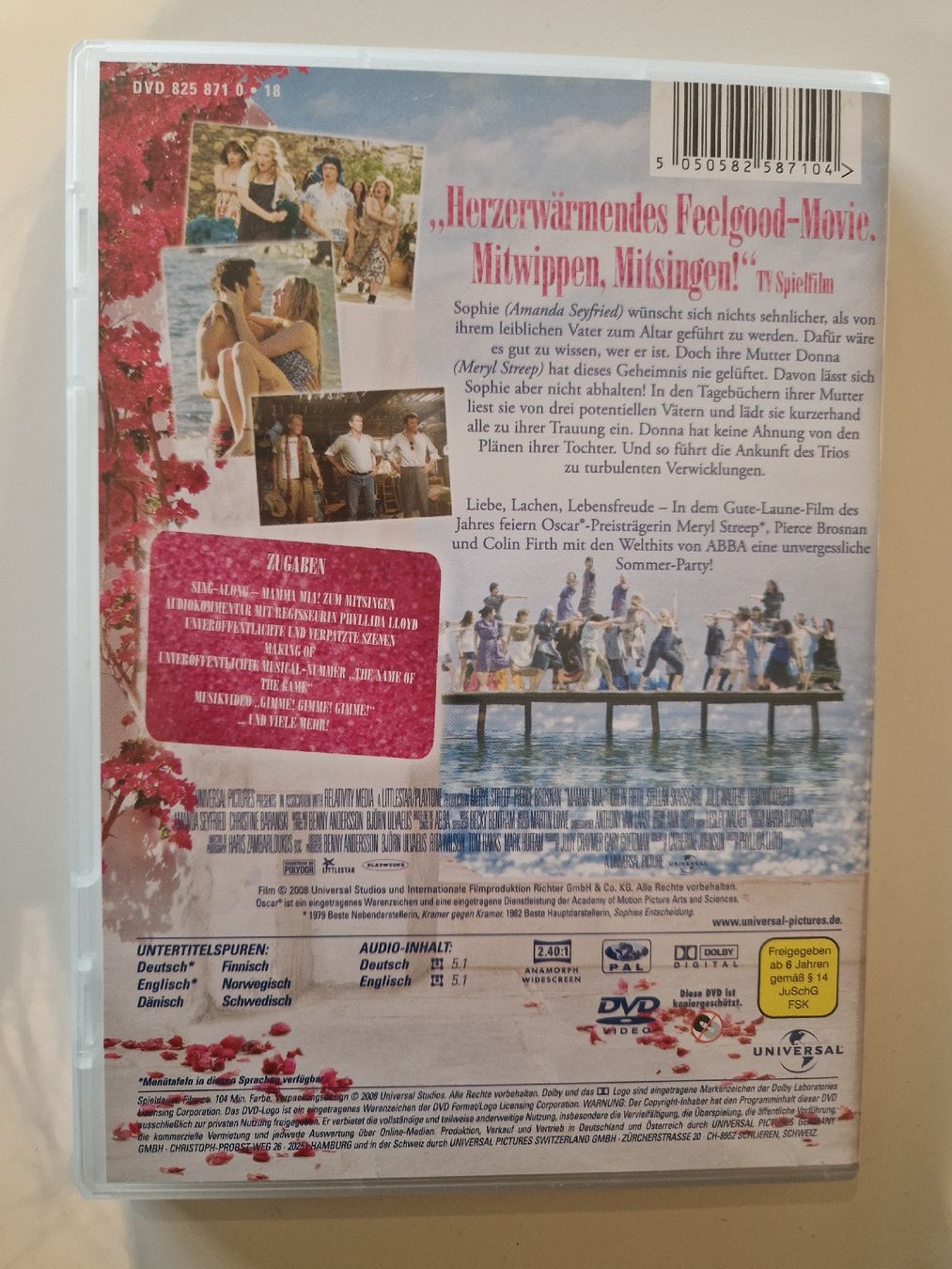 Alle DVDs: DVD Mamma Mia der Film – Gebraucht aus Emmenbrücke von alexa1983 1