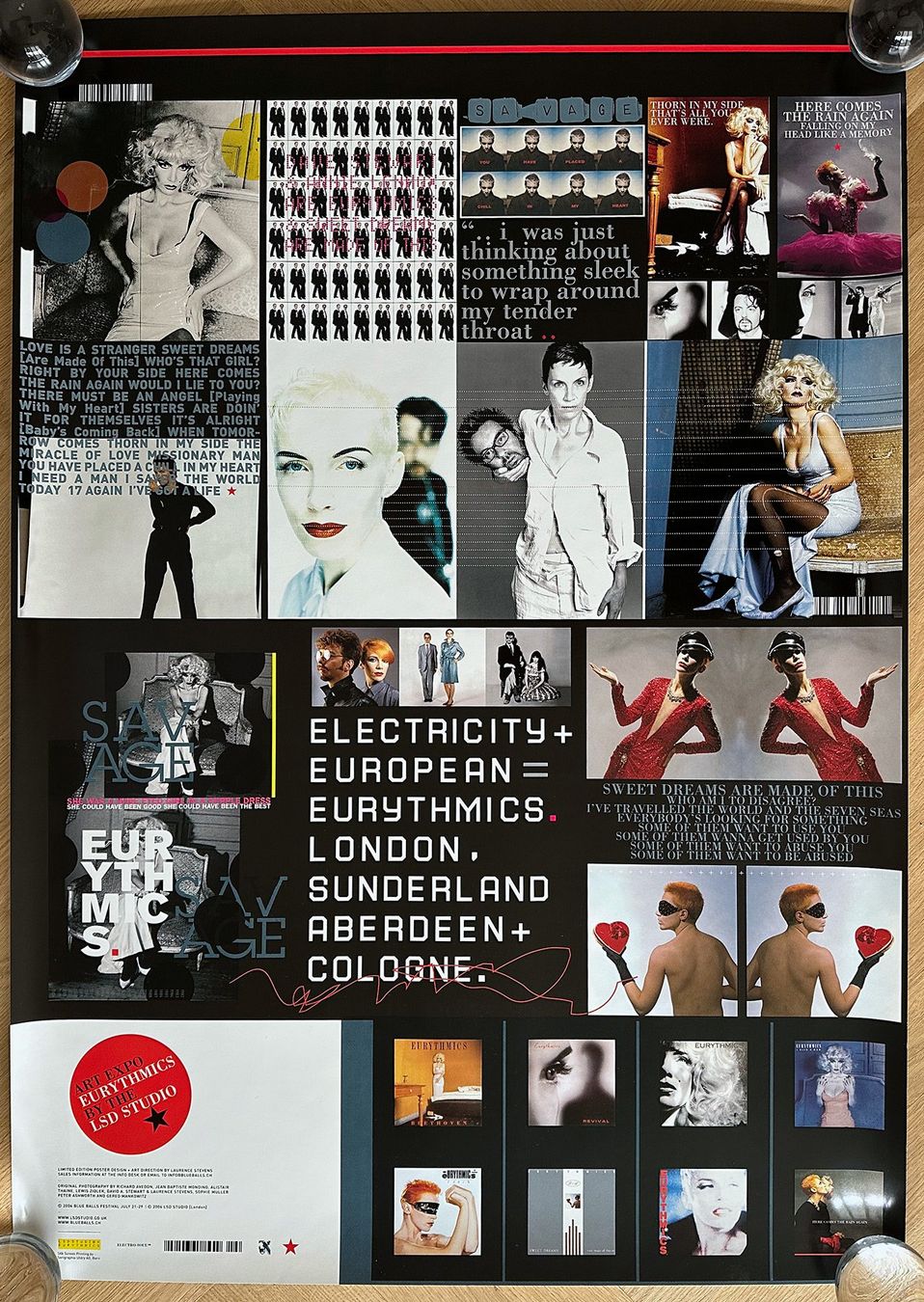 Foto & Immagini: Plakat Euyrthmics 2004 – Usato da Lützelflüh-Goldb venduto da fluidum