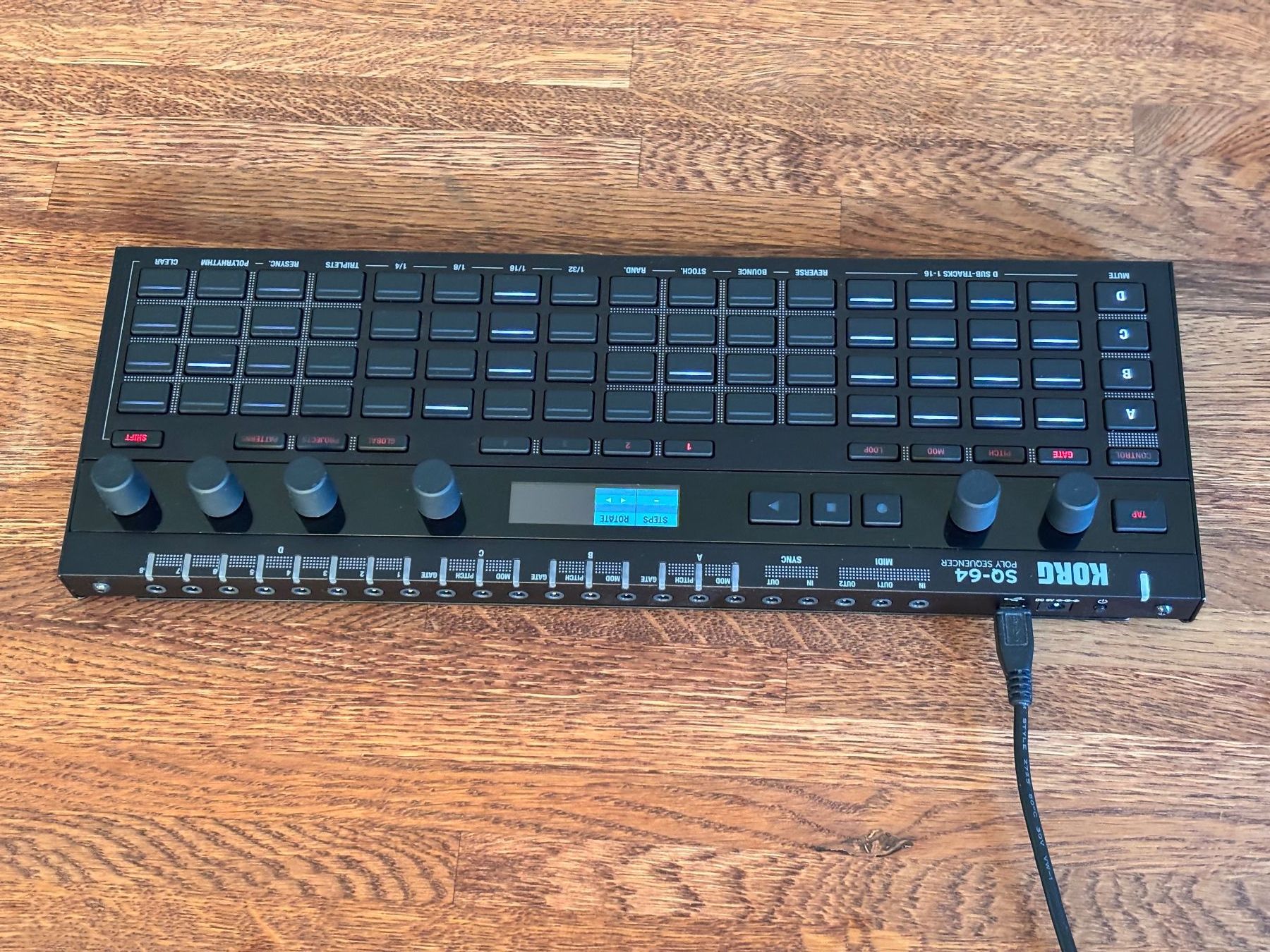 Korg Strumenti musicali: KORG SQ-64 POLY SEQUENCER – Usato da Bern venduto da dlm01 4