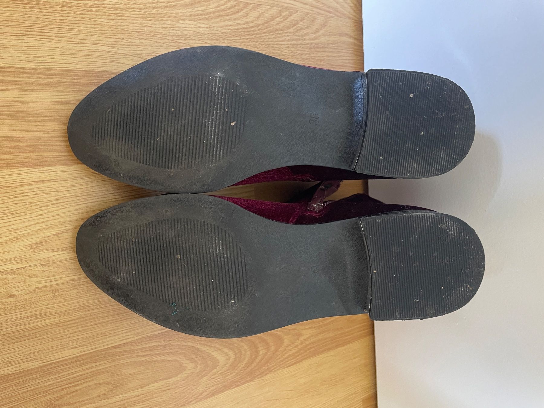 Scarpe da donna: Samt Stiefeletten, Pink, Gr. 38 – Usato da Murten venduto da kel_6w8s 2