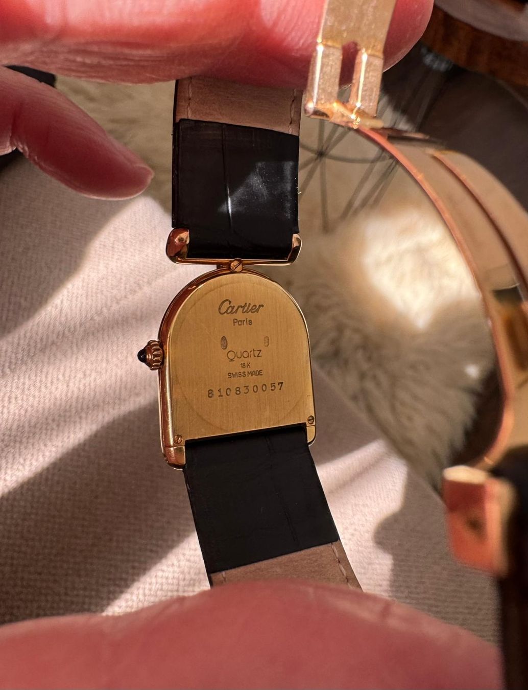 Cartier Orologi: Cartier  Cloche Calandre Trinity – Usato da Pully venduto da Draganjeff 2