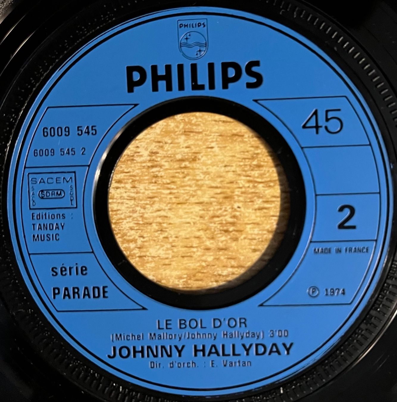 Schallplatten: JOHNNY HALLYDAY - JOHNNY RIDER – Gebraucht aus Bussigny von vinyl-pas-cher 3