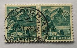 Nr.202 mit Paar  Vollstempel Zürich