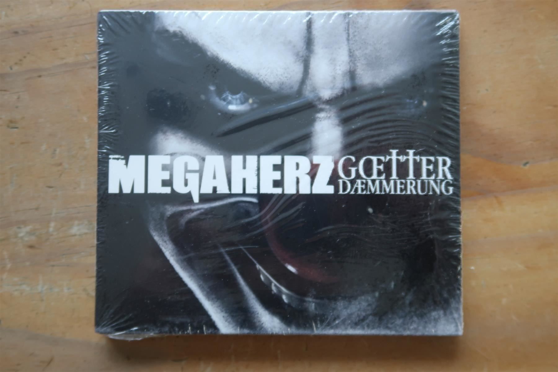 CD: MEGAHERZ - GÖTTERDÄMMERUNG - NEUE CD OVP – Nuovo e nell'imballaggio originale da Basel venduto da Patiscat
