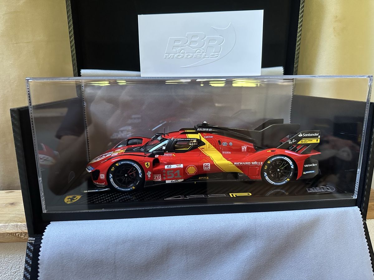 BBR Models Modellini d'auto: 1:18 499P Winner Le Mans 2023 – Nuovo e nell'imballaggio originale da Samstagern venduto da 118palla