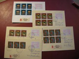 ALLE 27.5.81., 5 BRIEFE PRO PATRIA LUZERN NACH WERTHENSTEIN