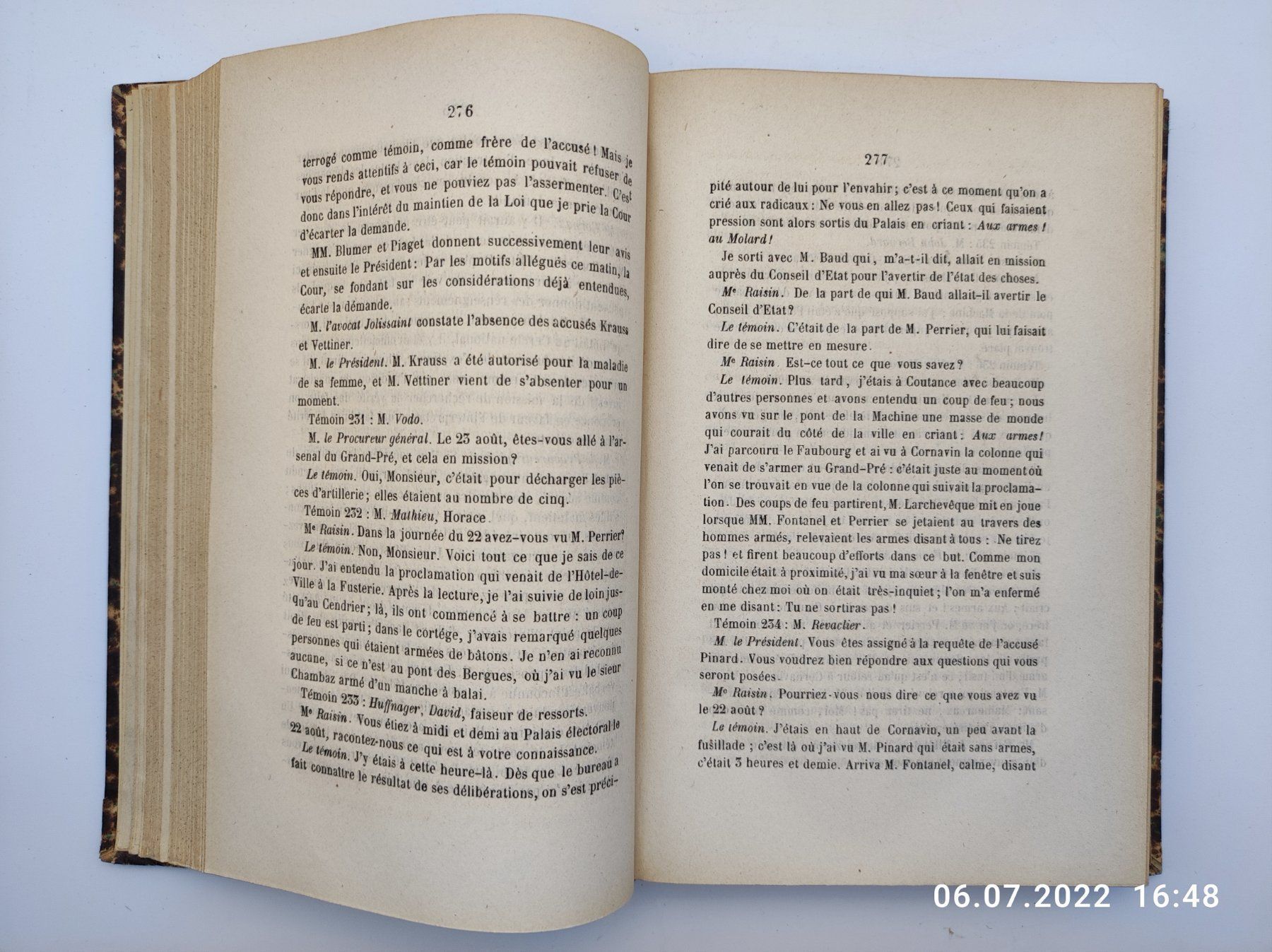 Libri: ANKLAGESCHRIFT - GENF 1864 – Usato da Goldach venduto da Gaip 3