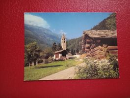 AK Bondo Bergell Graubünden Dorfpartie 1984
