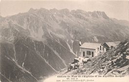 Chalets du plan de aiguille et les aiguilles ronges