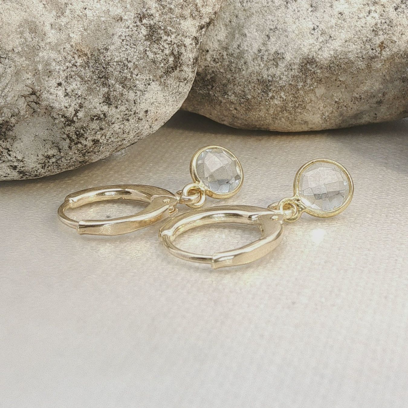 Olga Ribler Ohrringe & -stecker: Sterling Silber 925 Halbcreolen mit Topas – Neu (gemäss Beschreibung) aus Luzern von Schmuckoutlet 4