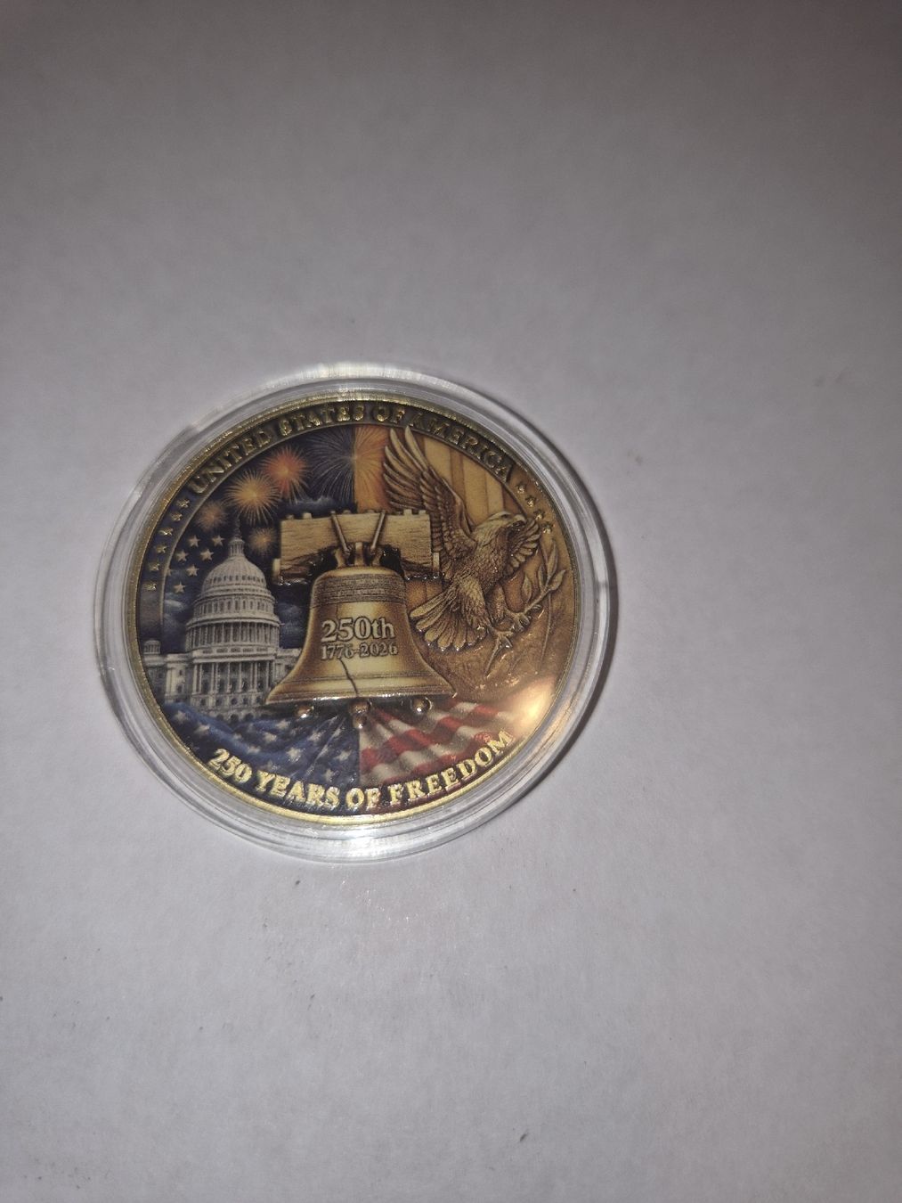Tutti le monete: Pièce commémorative 250 ans USA – Nuovo (secondo la descrizione) da Senèdes venduto da hen_fw8b 1