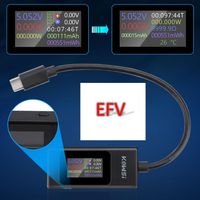 USB C Tester Messgerät Akku Strom Spannung Leistung NEU OVP